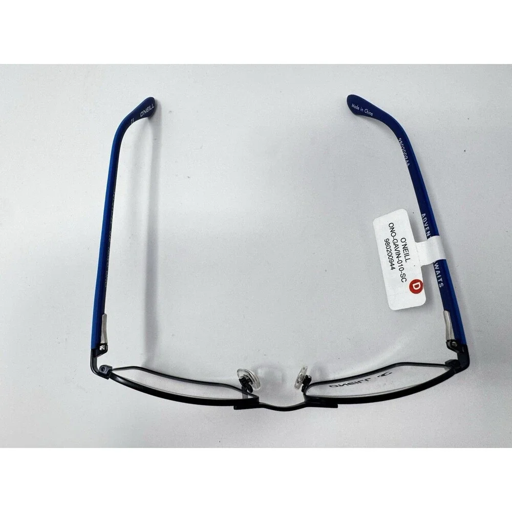 O’Neill ONO-Gavin 010 Black Blue Eyeglass Frames New Old Stock 52-17-135